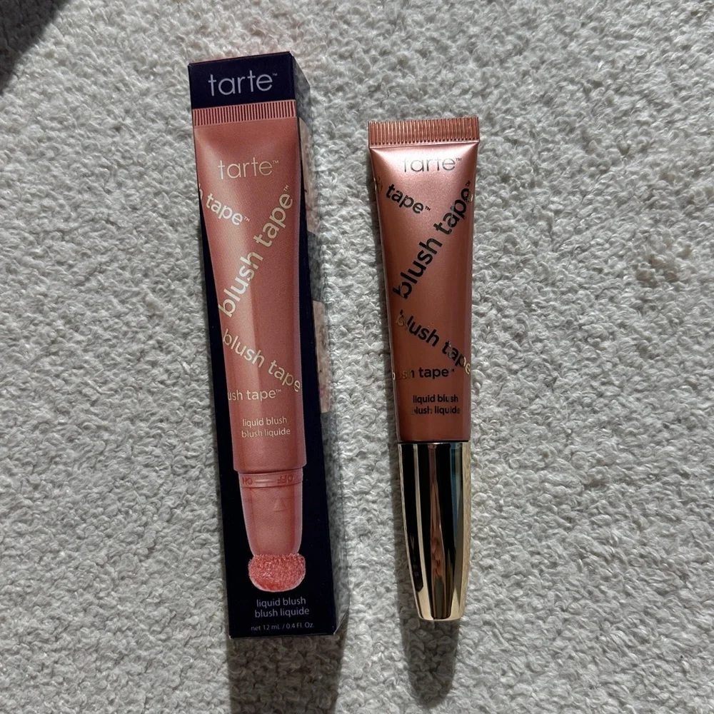 NIB Tarte Blush Tape Liquid Blush - Peach